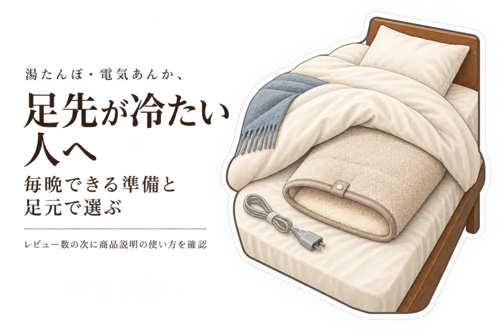 湯たんぽ・電気あんか レビュー数順6選｜足元に置きやすく就寝前に準備しやすいタイプ